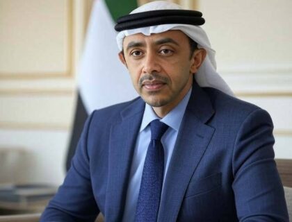 یو اے ای کے وزیر خارجہ آئندہ ہفتے پاکستان کا دورہ کریں گے