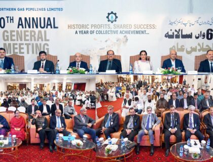 سوئی ناردرن گیس کے حصے داران نے مالی سال 2023-24 کے لیے تاریخ کا بلند ترین 75 فیصد نقد مقسوم منظور کر لیا