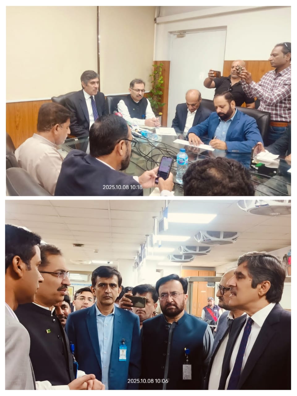 منیجنگ ڈائریکٹر سوئی نادرن عامر طفیل کا اسلام آباد ریجنل آفس کا دورہ، صارفین کو آر ایل این جی کنکشنز کی فراہمی کے عمل کا جائزہ
